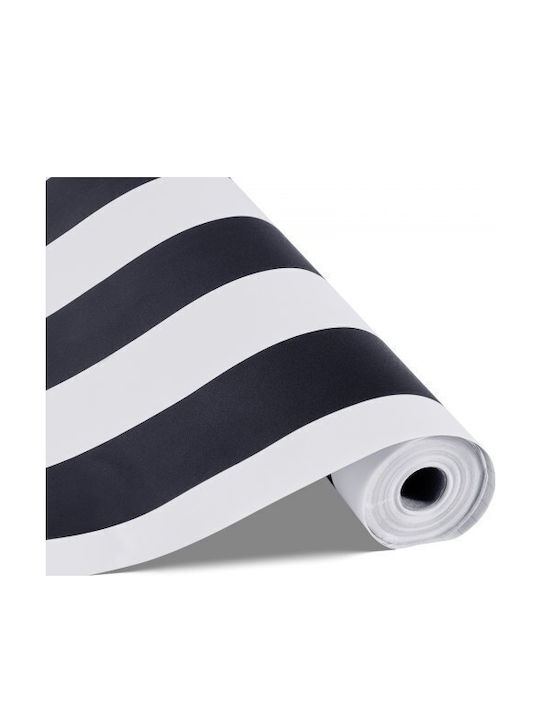 Vevor Self-Adhesive Wallpaper Black White Geometric Waterproof 45cm X 15m Bzccbzjkd404u7o07001v0
