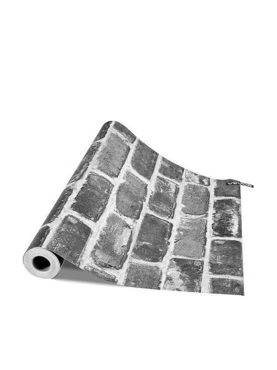 Vevor Self-Adhesive Wallpaper 45cm X 10m Gray Brick Waterproof Bedroom Bzccbzjkd40453kqp001v0