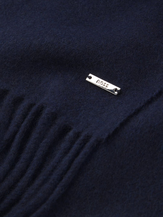 Men's Cashmere Scarf Navy Blue