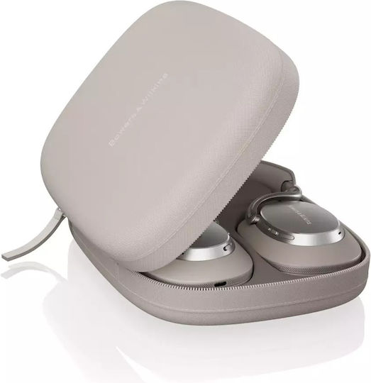 Bowers & Wilkins PX8 S2 Ασύρματα / Ενσύρματα Over Ear Ακουστικά με 30 ώρες Λειτουργίας Warm Stone