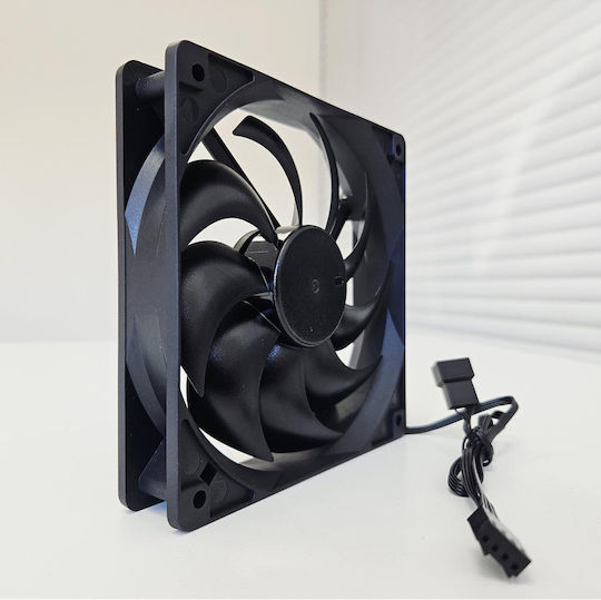 Power Train Ventilator Pentru Carcasă Tornado 120mm Cu Iluminare RGB Și Conexiune 4-Pin PWM