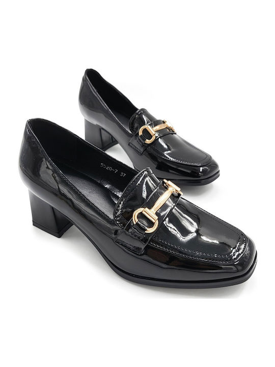 Patent Leather Black Heels