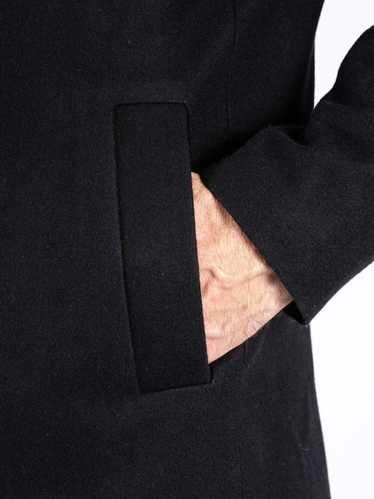 Herren Mantel Black