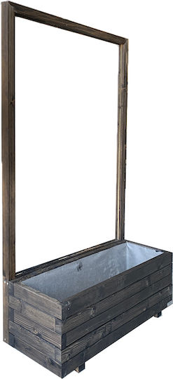 Windschutz Trennwand Geschäft Pflanzkübel 100×130 Cm
