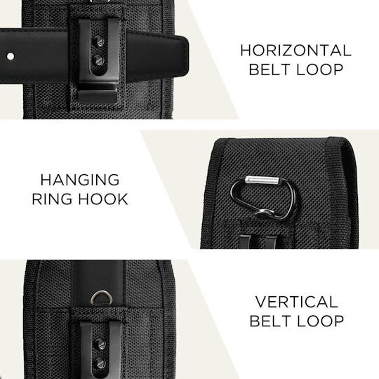 Tech-Protect SM85 Sock & Pouch up to 6.8" Black TPSM85