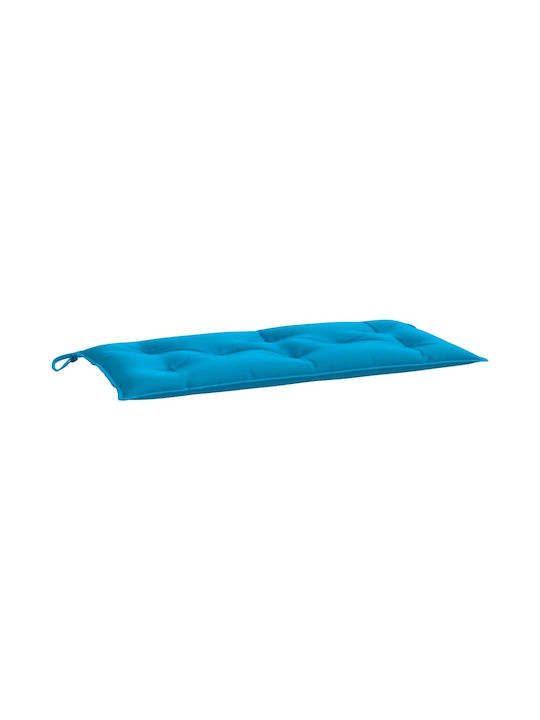 Vidaxl Garden Bench Cushion Light Blue 110x50x7 Cm Oxford Fabric