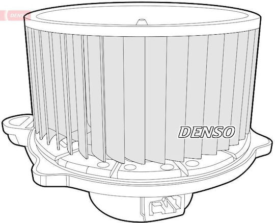 Ventilation Housing Board Hyundai Santa Fe Ii Cm Denso Dea41012