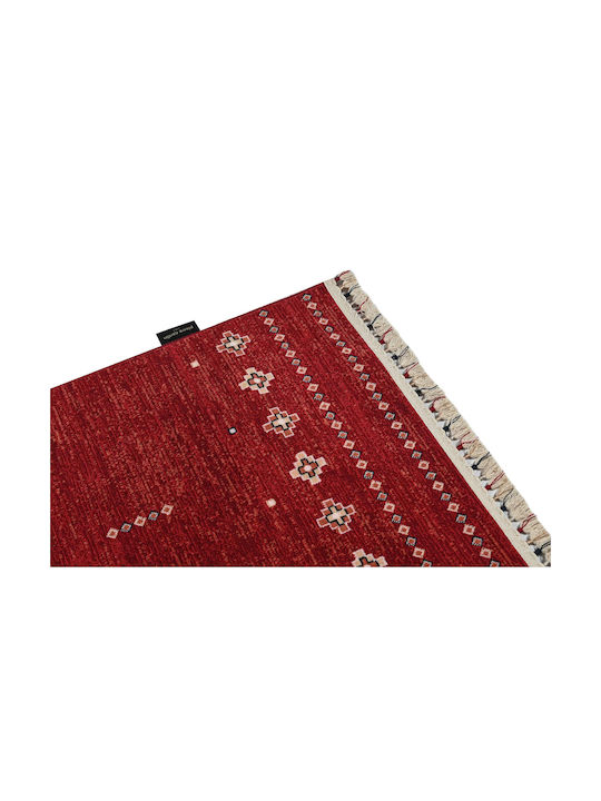 Balsan Vienna Hy04 Σετ Χαλιά Κρεβατοκάμαρας Κόκκινα P621646 3τμχ