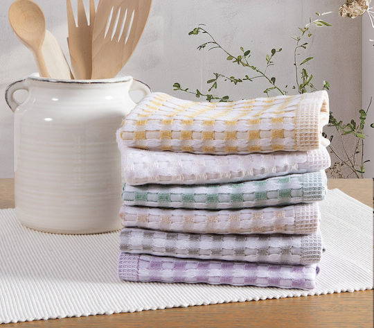 Nef-Nef Homeware Main Prosop de ceai din 100% Bumbac în Culoarea Gri 45x68cm Nef-Nef Homeware Main Prosop de ceai din 100% Bumbac în Culoarea Gri 45x68cm