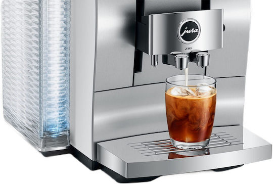 Jura Z10 Automatic Built-in Espresso Coffee Machine 1450W Power 15bar Pressure for Cappuccino with Grinder and Wi-Fi Silver 2098485