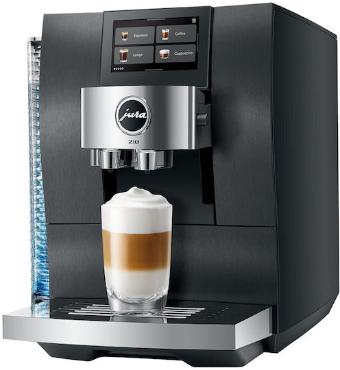 Jura Z10 Automatic Espresso Coffee Machine 1450W Pressure 15bar for Cappuccino with Grinder Black 2098483