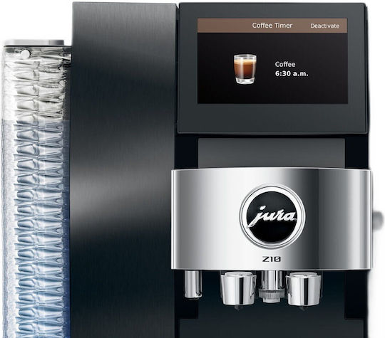 Jura Z10 Automatic Espresso Coffee Machine 1450W Pressure 15bar for Cappuccino with Grinder Black 2098483