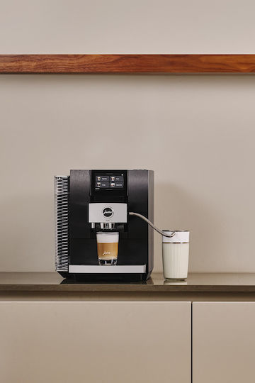 Jura Z10 Automatic Espresso Coffee Machine 1450W Pressure 15bar for Cappuccino with Grinder Black 2098483