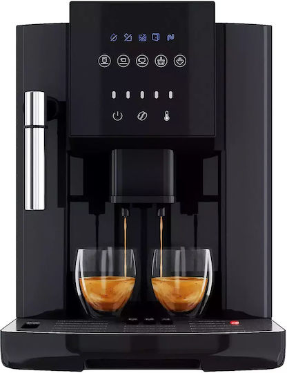 Profi Cook Automat de Espresso 1450W Presiune 20bar pentru Cappuccino Neagră