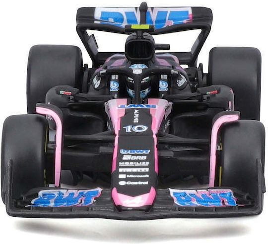 Bburago 18-38219 Метална Количка Формула 1 Alpine Bwt A524 #10 Gasly Мащаб 1:43