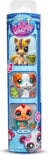 Pet Trio In Tube S3 Littlest Pet Shop For 4+ Years 5cm (Miscellaneous Designs)