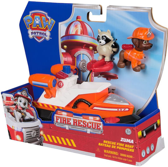Spin Master Pfote Patrouille Rettungs-Feuerboot Für 3+ Jahre