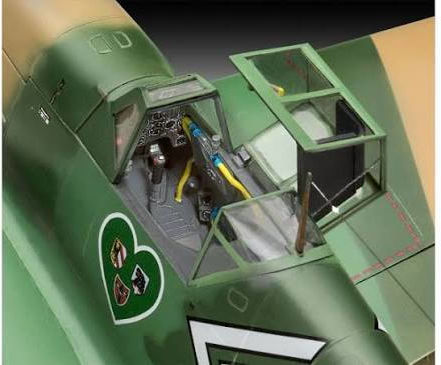 Revell Φιγούρα Μοντελισμού Αεροπλάνο Messerschmitt Bf109G-2/4 184 Κομματιών σε Κλίμακα 1:32 28.4x31εκ.