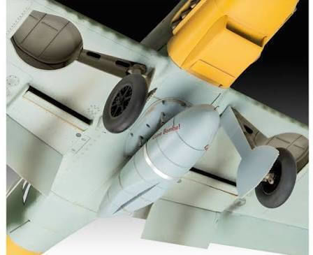 Revell Φιγούρα Μοντελισμού Αεροπλάνο Messerschmitt Bf109G-2/4 184 Κομματιών σε Κλίμακα 1:32 28.4x31εκ.
