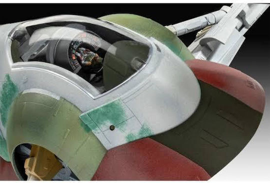 Revell Boba Fett's Starship Modeling Figure 33 Pieces in Scale 1:88 24.6x22.3x8.4cm.