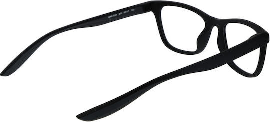Nike Rame Ochelari Pentru Femei Ochi De Pisică Negru 7047-001