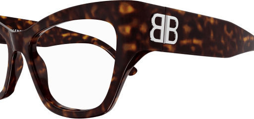 Balenciaga Rame Ochelari Ochi de pisică Maro BB0362O-002