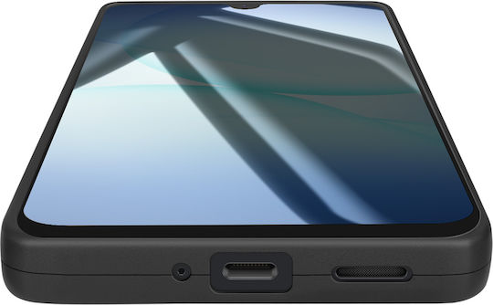 Husă Avizar Galaxy A17 Silicon Moale Reforțare Blocare Cameră Neagră