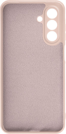 Avizar Galaxy A17 Case In Soft Silicone Camera Block Reinforcement Pink