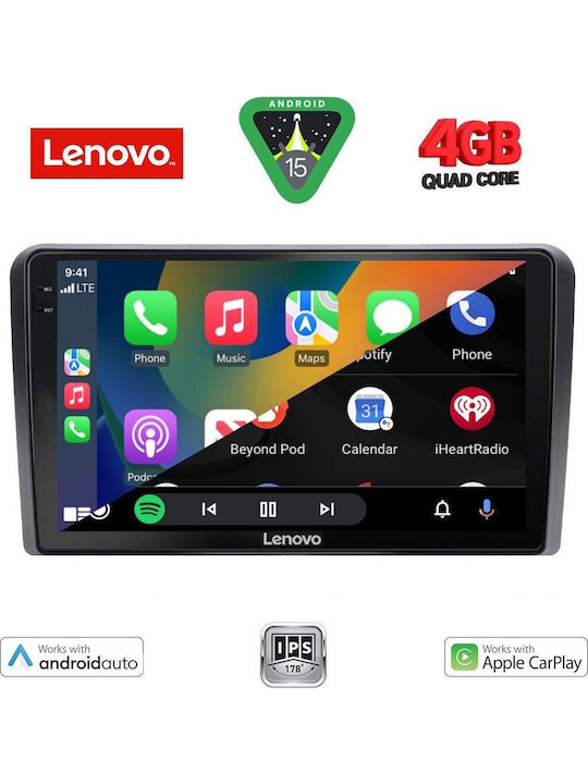 Lenovo Car Audio System for Ford Transit 2004-2007 (Bluetooth/USB/WiFi/GPS/Apple-Carplay/Android-Auto) with Touch Screen 10"
