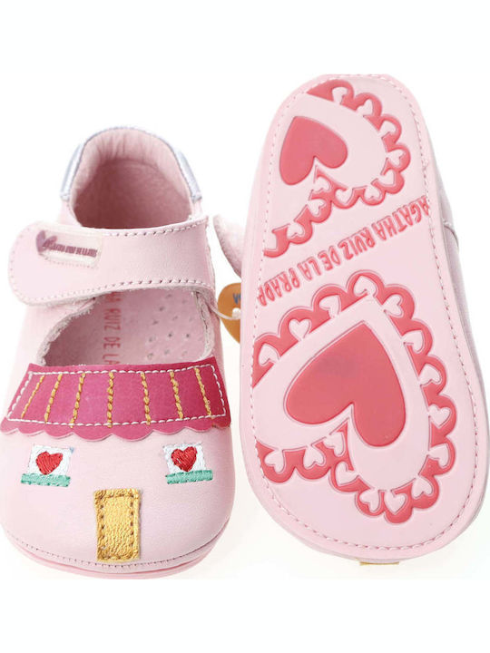 Agatha Ruiz De La Prada Baby Slippers Pink