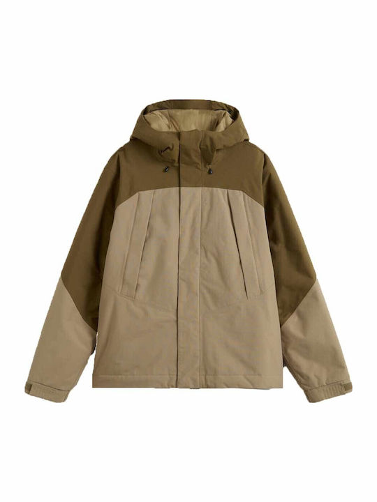 Geacă Barbat Waterproof Maro