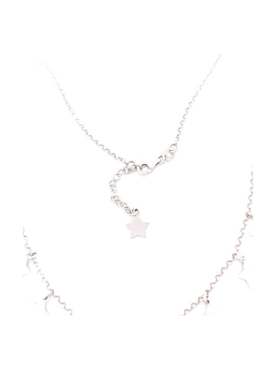 PS Silver Charm mit Design Stern aus Silber