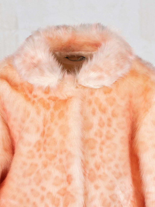Παιδική Γούνα Animal Print