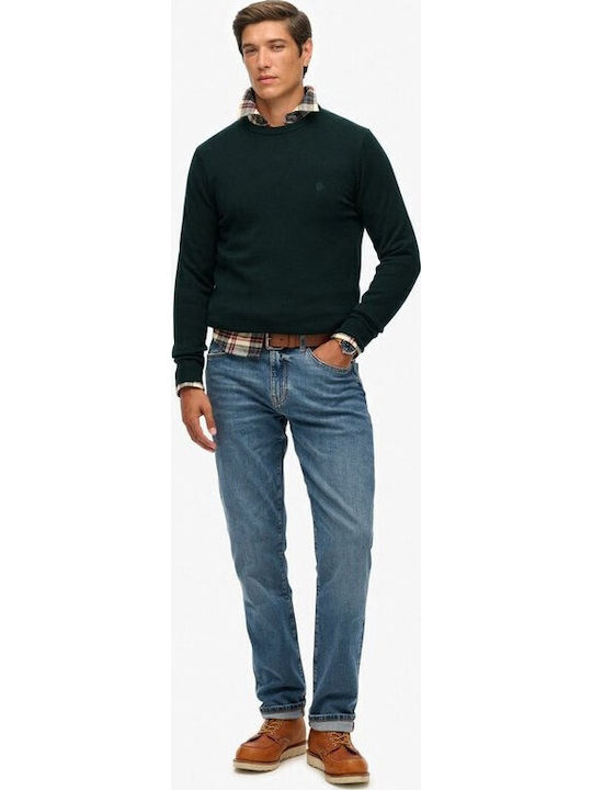 Long Sleeve Sweater Enamel Green Marl