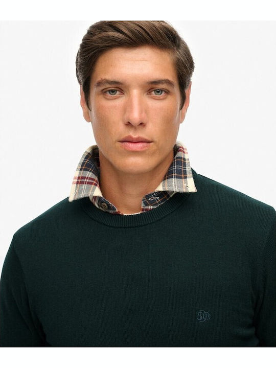Long Sleeve Sweater Enamel Green Marl