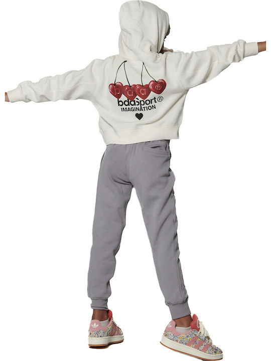 Kids Sweatpants Set Stone Grey