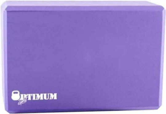 Optimum Pilates Set 3pcs Exercise Mat Purple (173x61x0.6cm)
