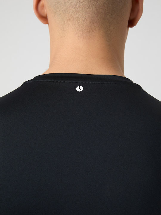 Αθλητικό T-shirt Μαύρο
