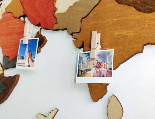 8 Pins Clothespins for Wooden Map WoodMyMap