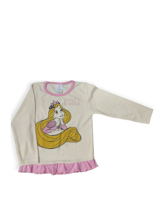 Natura Kids' Pajamas Pink Cream