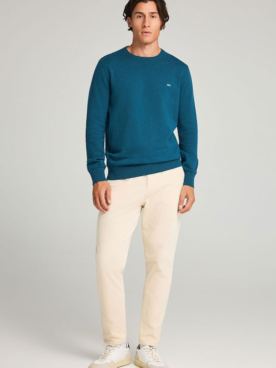 Long Sleeve Sweater TEAL MELANGE