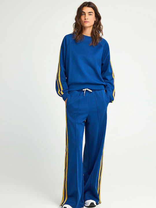 Sweatpants Flared Blue