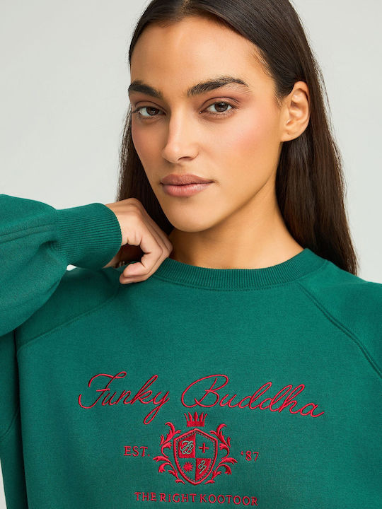 Women's Sweatshirt Deep Emerald