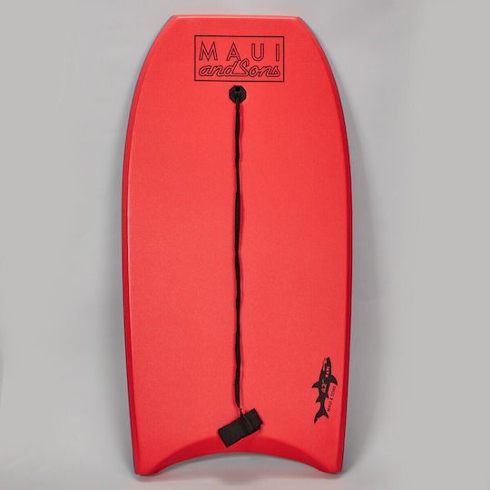 Maui Bodyboard Surfy 42 Zoll Rotes Schwimmbrett