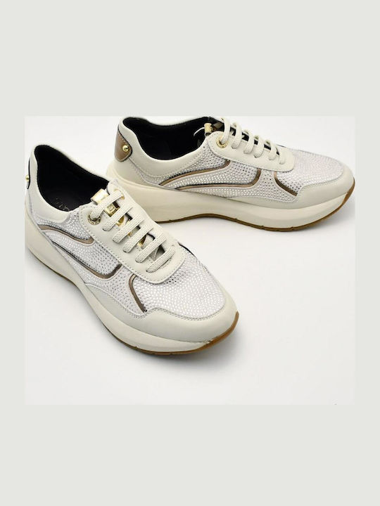 Damen Sneakers Beige