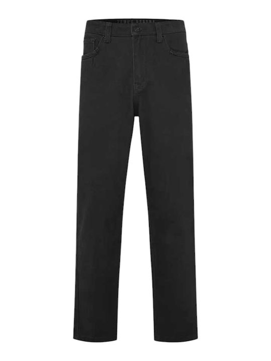 Men's Jeans Pants with Loose Fit Black
