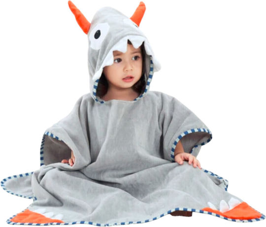 Grey Monster Kinder Strandponcho Badesachen Queen Mother