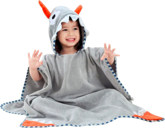 Grey Monster Kinder Strandponcho Badesachen Queen Mother