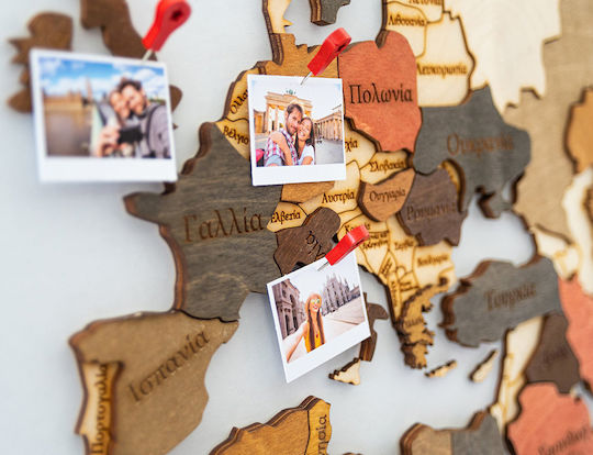 Pins Wooden Map Woodmymap 11 Pieces Red Pins 11pcs Rd