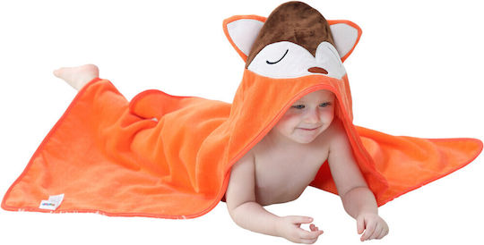 Orange Fox Детско Пончо За Баня Queen Mother